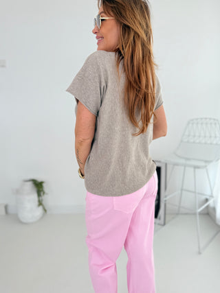 Feinstrick T-Shirt 2606125