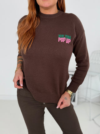 Fine knit sweater 2512086