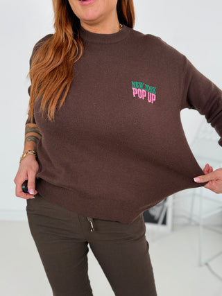 Fine knit sweater 2512086