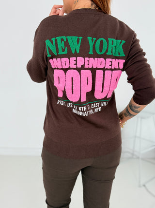 Fine knit sweater 2512086