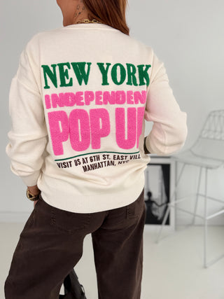 Fine knit sweater 2512086