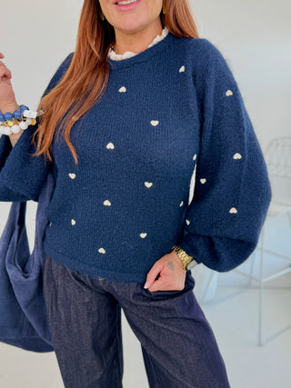 Fine knit sweater 2512086