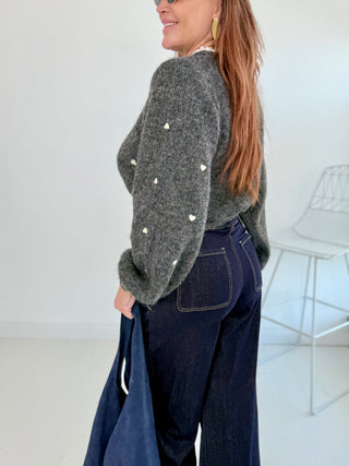 Fine knit sweater 2512086