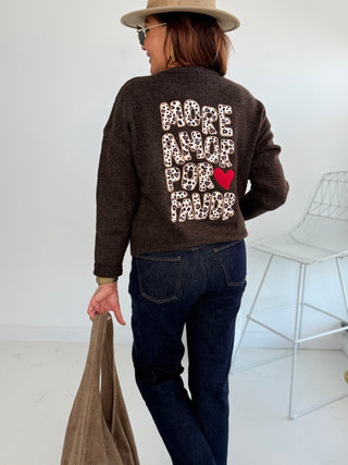 Fine knit sweater 2512086