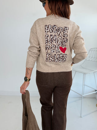 Fine knit sweater 2512086