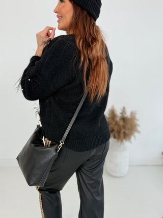 Knitted sweater 2512005