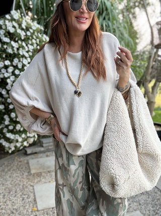 Fine knit sweater 2608464