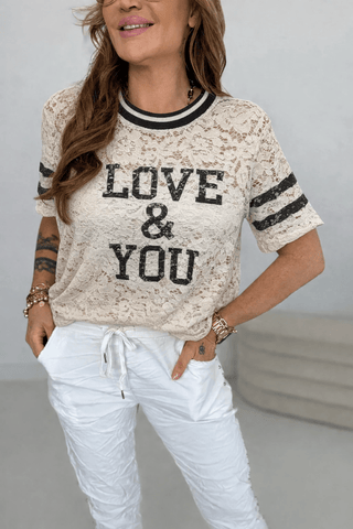 Spitzen T-Shirt 2603192 - Levelone GmbH & Co. KG