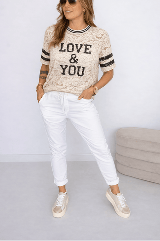 Spitzen T-Shirt 2603192 - Levelone GmbH & Co. KG