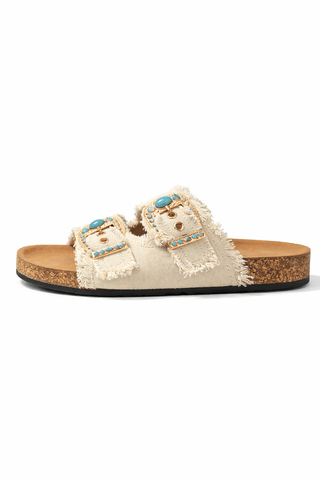 Sandalen in Beige