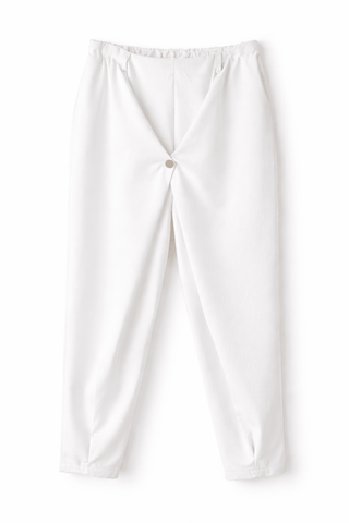 Stretchhose in Weiss