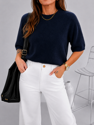 Alpaka Strickpullover 2608271