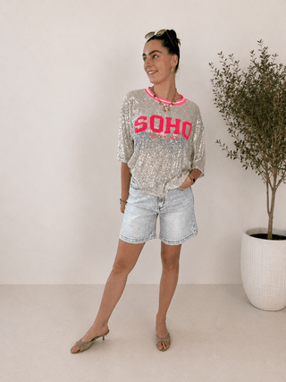 Pailletten T-Shirt 2605102 - Levelone GmbH & Co. KG