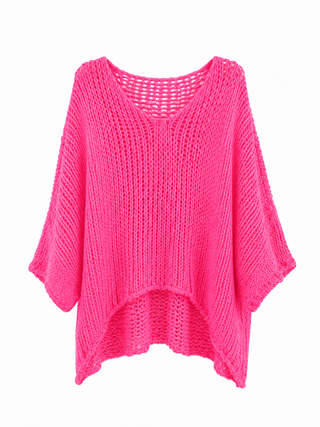 Fine knit sweater 2501064
