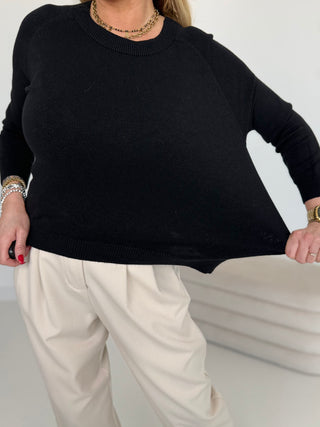 Fine knit sweater 2512083