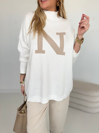 Knitted sweater 2512065