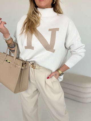 Knitted sweater 2512065