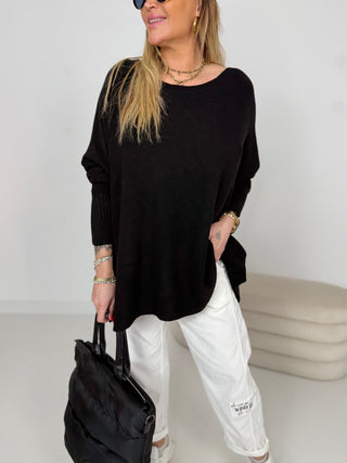 Fine knit sweater 2512138