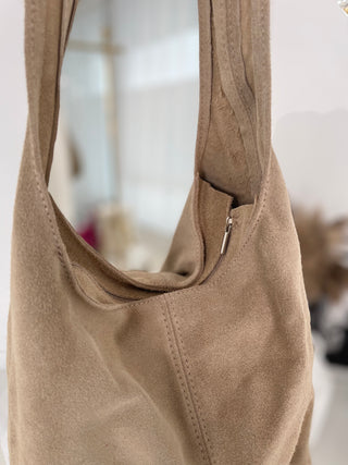 Suede shopper bag 2512223-26