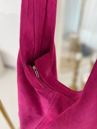 Suede shopper bag 2512223-26