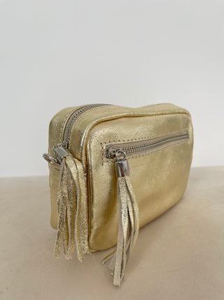 Leather shoulder bag 2512237-44