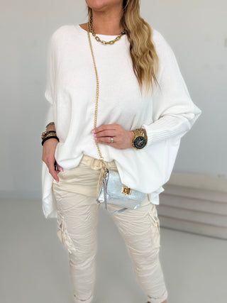 Fine knit sweater 2512339