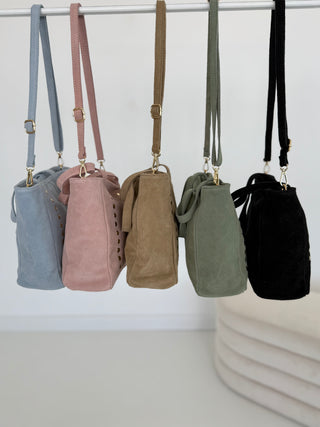 Suede shoulder bag 2601097-101