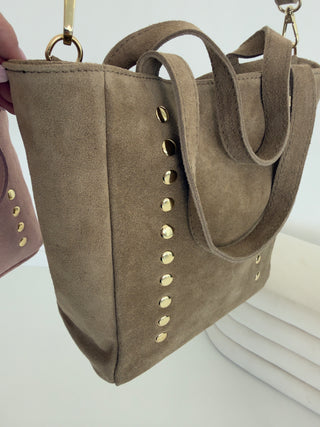 Suede shoulder bag 2601097-101