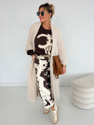Alpaka Strickmantel 2508123