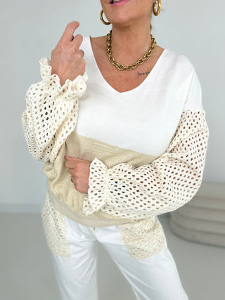 Fine knit sweater 2602349