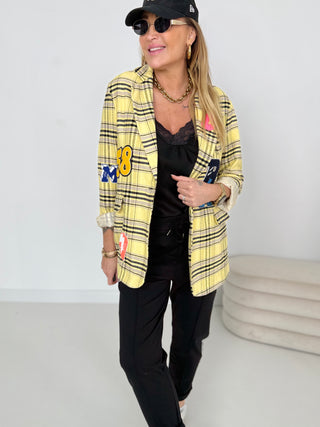 Checked blazer 2602070