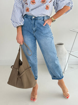 Jeanshose in Blau für Damen in Größen S, M & L - Levelone GmbH & Co. KG