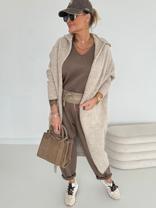 Knitted coat 2412001