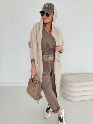 Knitted coat 2412001