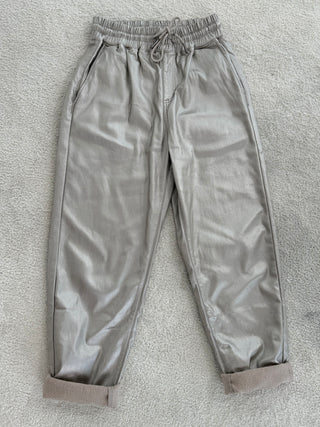 Stretch leather trousers 2511203-07