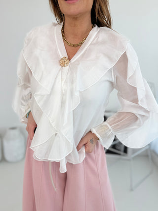 Rüschen Bluse 2603447 - Levelone GmbH & Co. KG