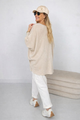 Fine knit sweater 2512341