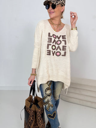 Knitted sweater 2511069