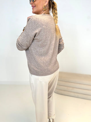 Fine knit sweater 2512035