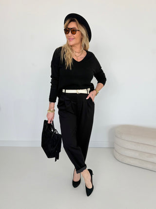 Fine knit sweater 2512032