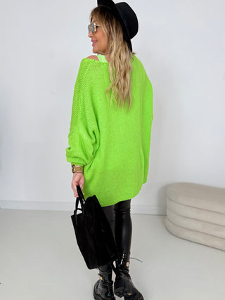 Knitted sweater 2512012