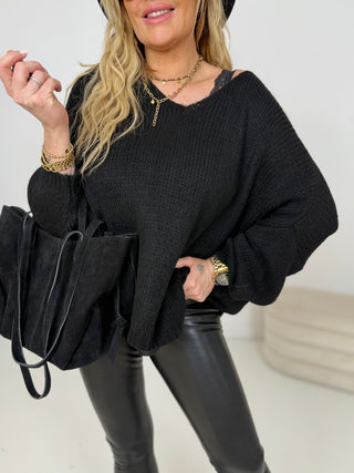 Knitted sweater 2512008