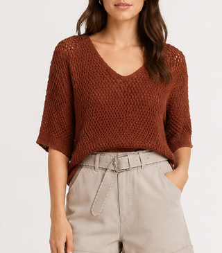 Crochet shirt 2602060