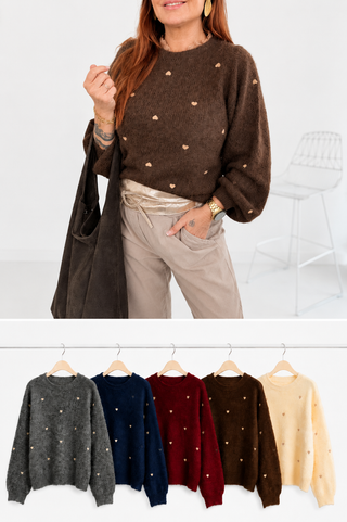 Fine knit sweater 2512086