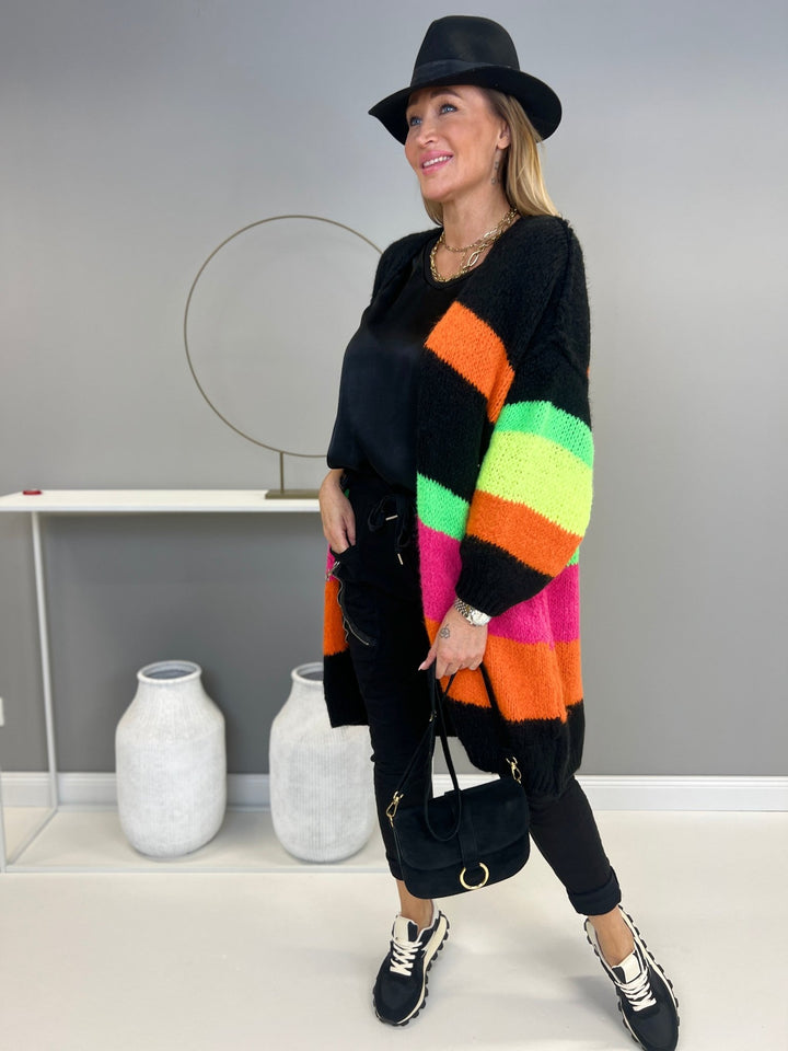Strickjacke Bunt Mix 2308010