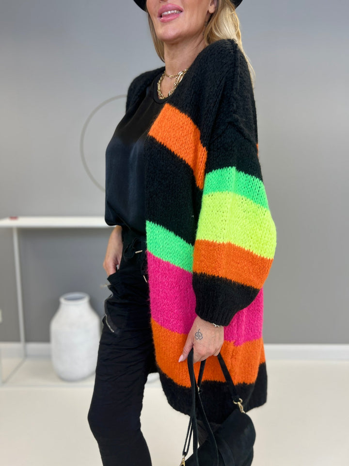 Strickjacke Bunt Mix 2308010
