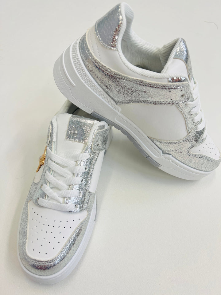 Sneaker Weiß/Silber 2308232-237