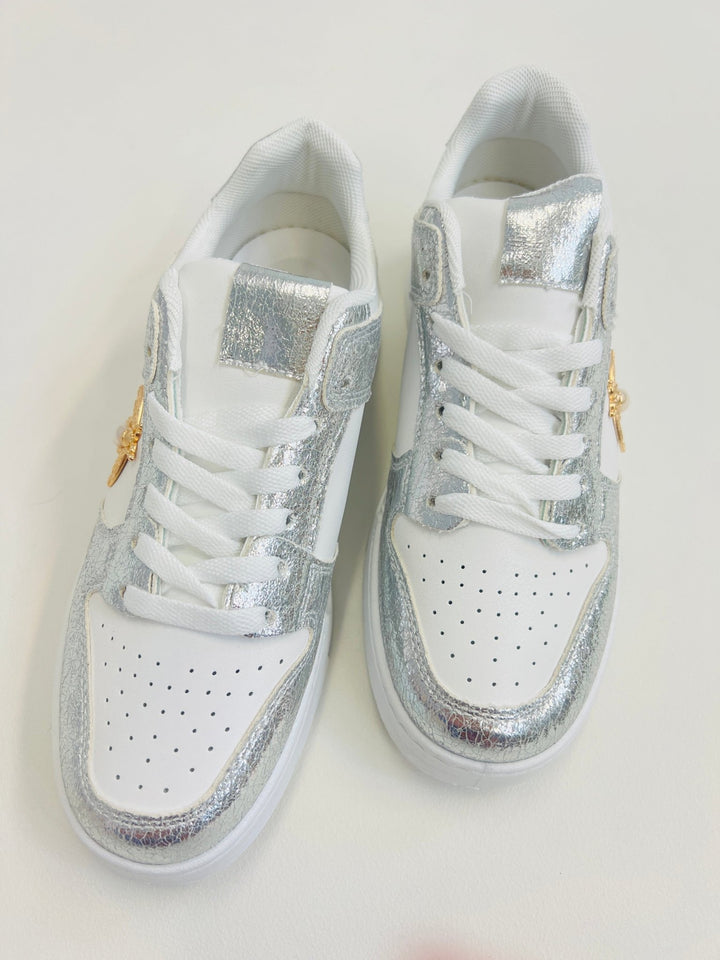 Sneaker Weiß/Silber 2308232-237