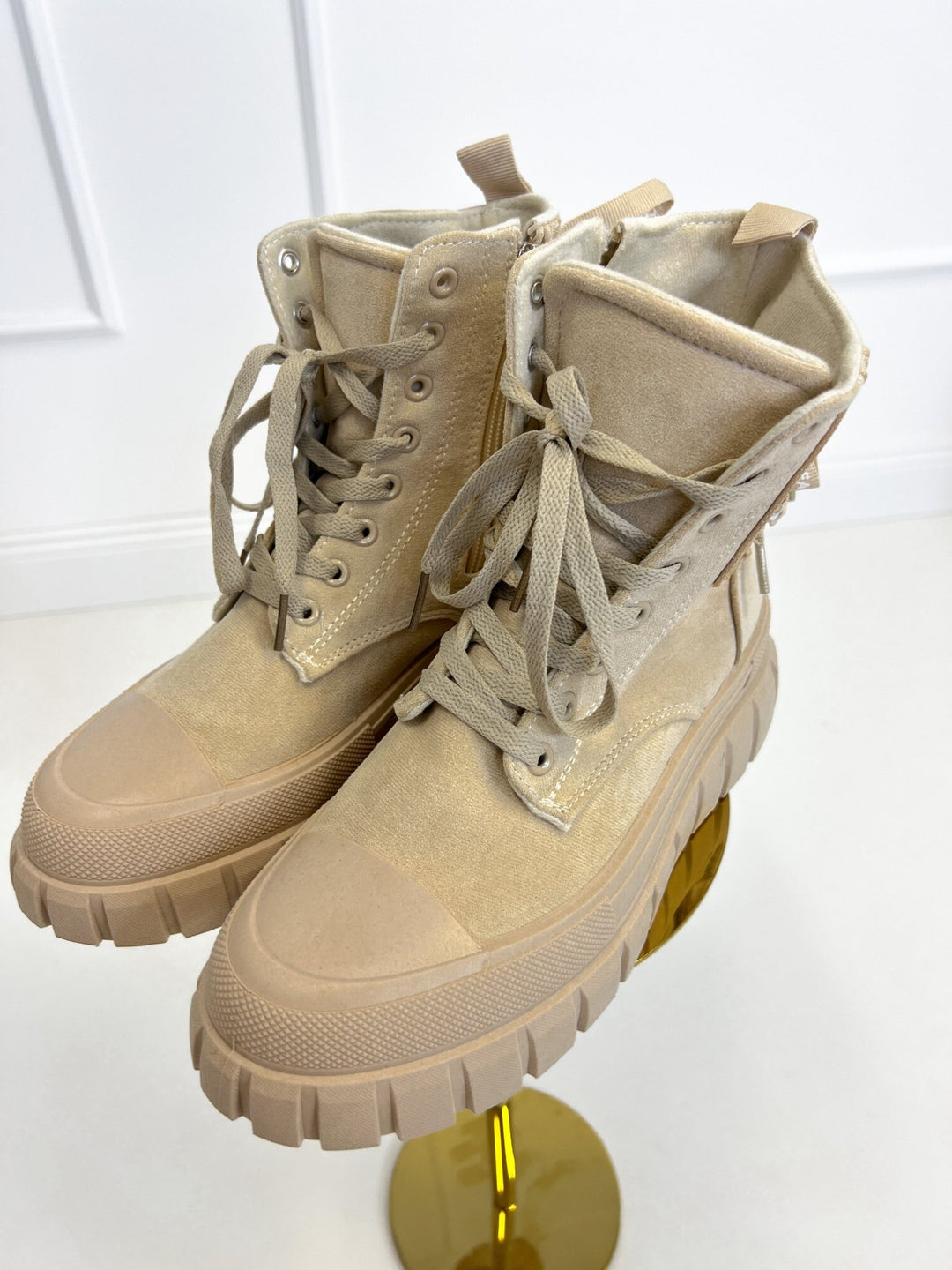 Schnür Boots Beige 2309026-31