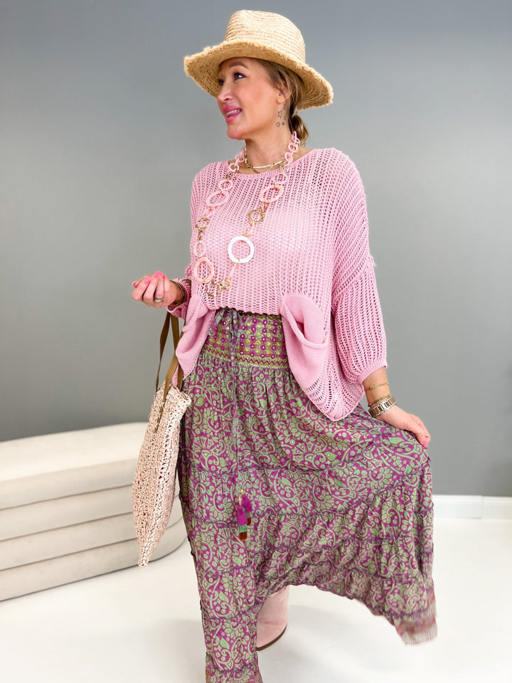 Boho Seidenrock/KIeid 2303351